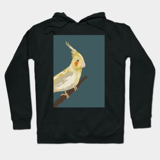 cockatiel illustration Hoodie